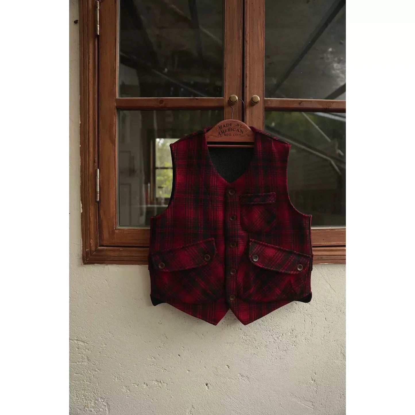 Plaid Hunting Utility Vest
