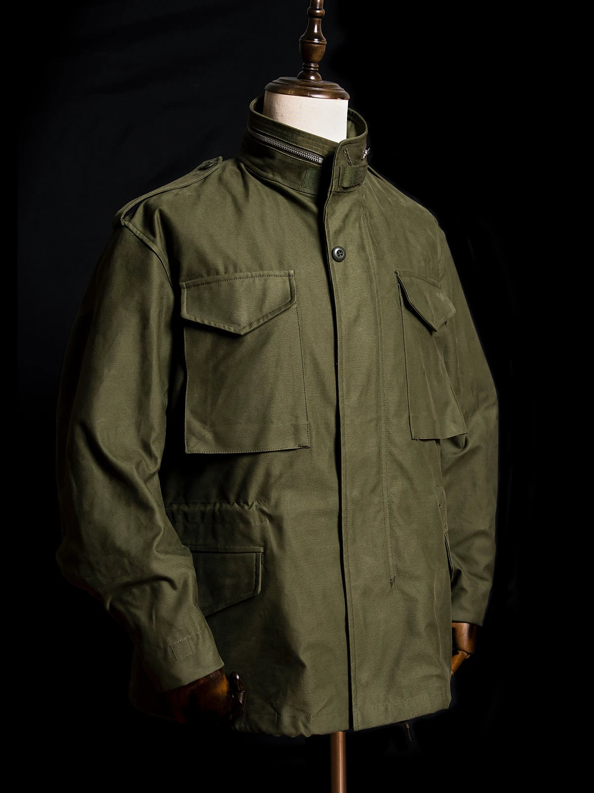 Cotton Sateen M-65 Jacket