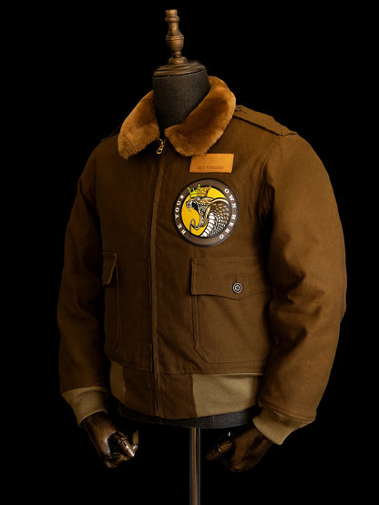 Fur Collar B-10 Flight Jacket