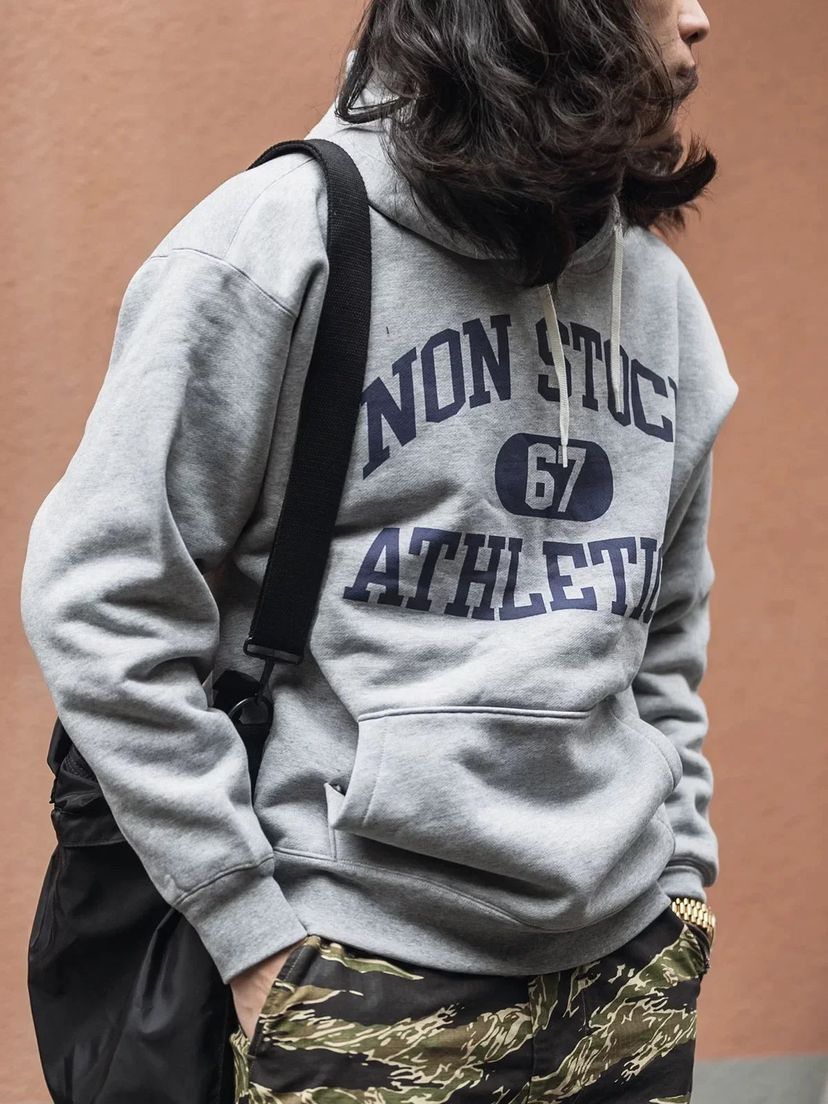 Retro Print Heavyweight Hoodie