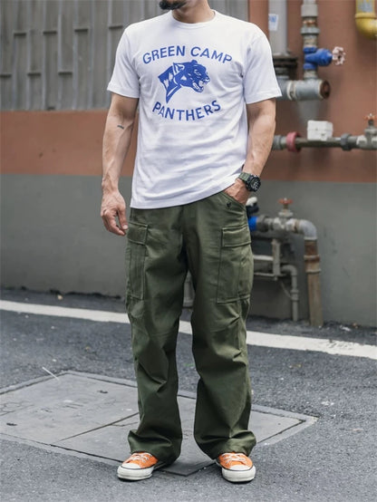 Green Camp Panther Tee