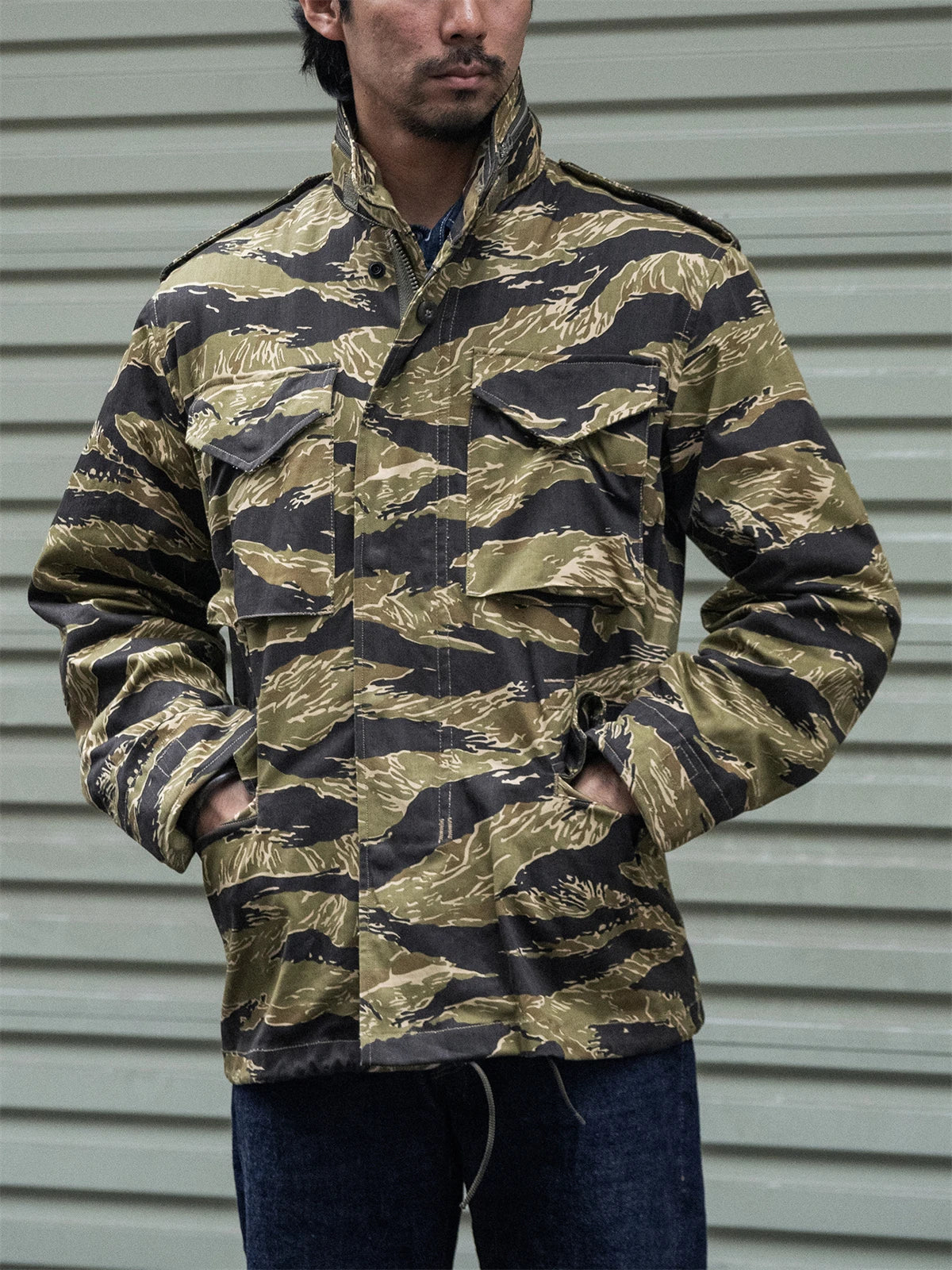 Tiger Camo M-65 Field Jacket