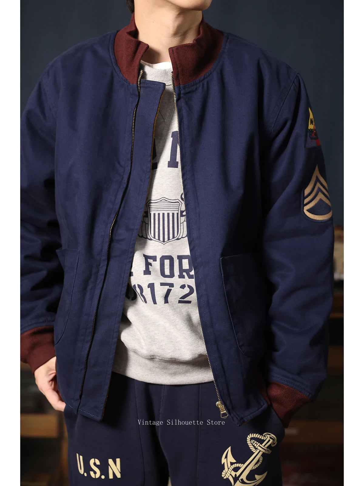 Patched Fury Tanker Jacket