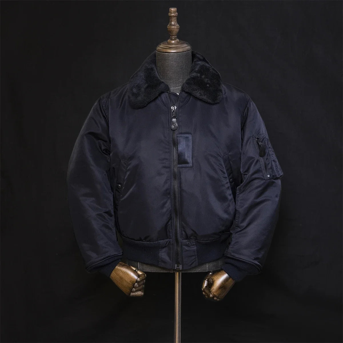 Fur Collar B-15C Flight Jacket
