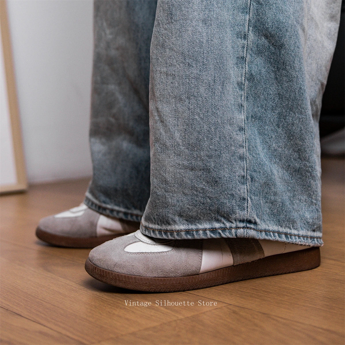 Mud Wash Baggy Jeans