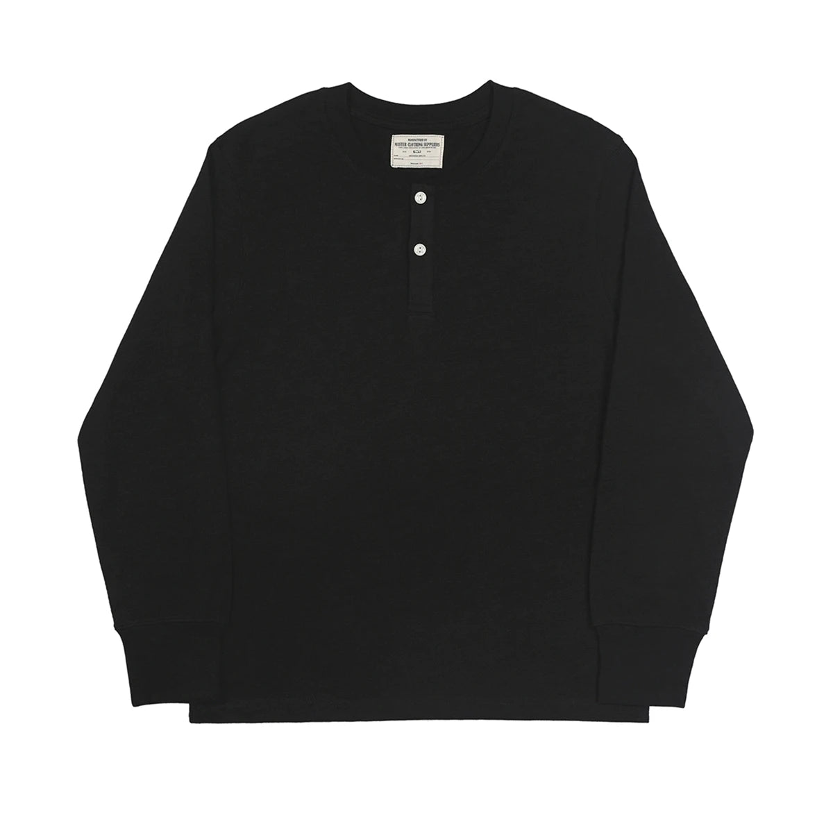 Slub Cotton Henley Shirt