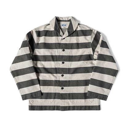 Prison Stripe Work Jacket