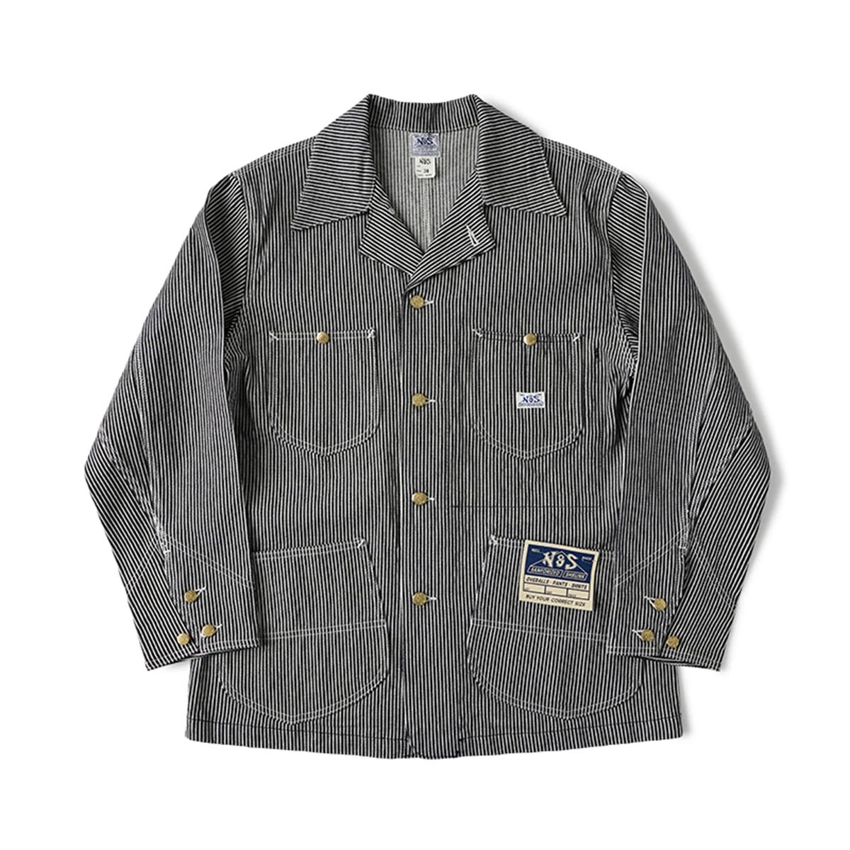 Hickory Stripe Chore Jacket