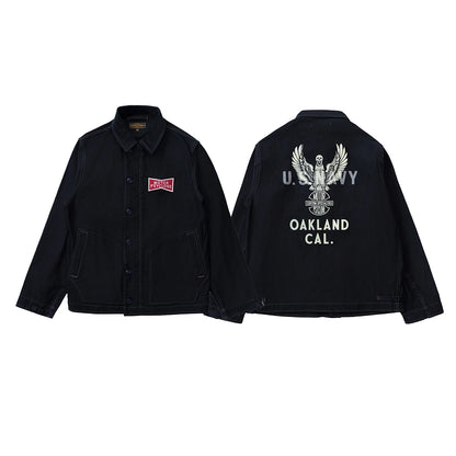 Black Deck Worker Jacket