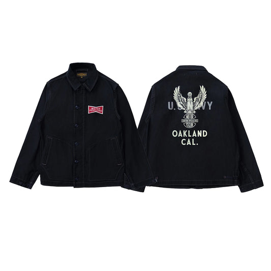 Black Deck Worker Jacket
