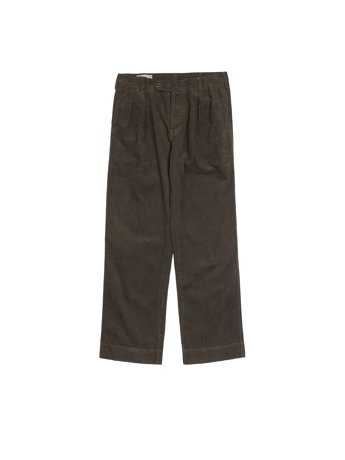 Corduroy Double Pleat Trousers