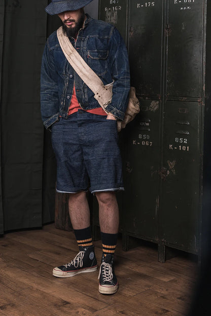 Selvedge Denim Deck Shorts