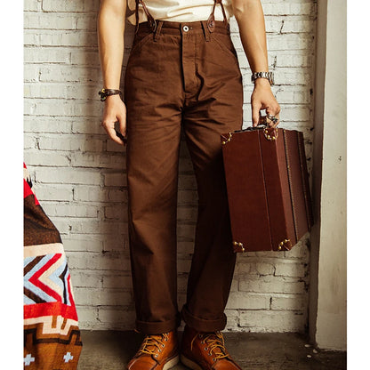 Cinch Back Chino Trousers