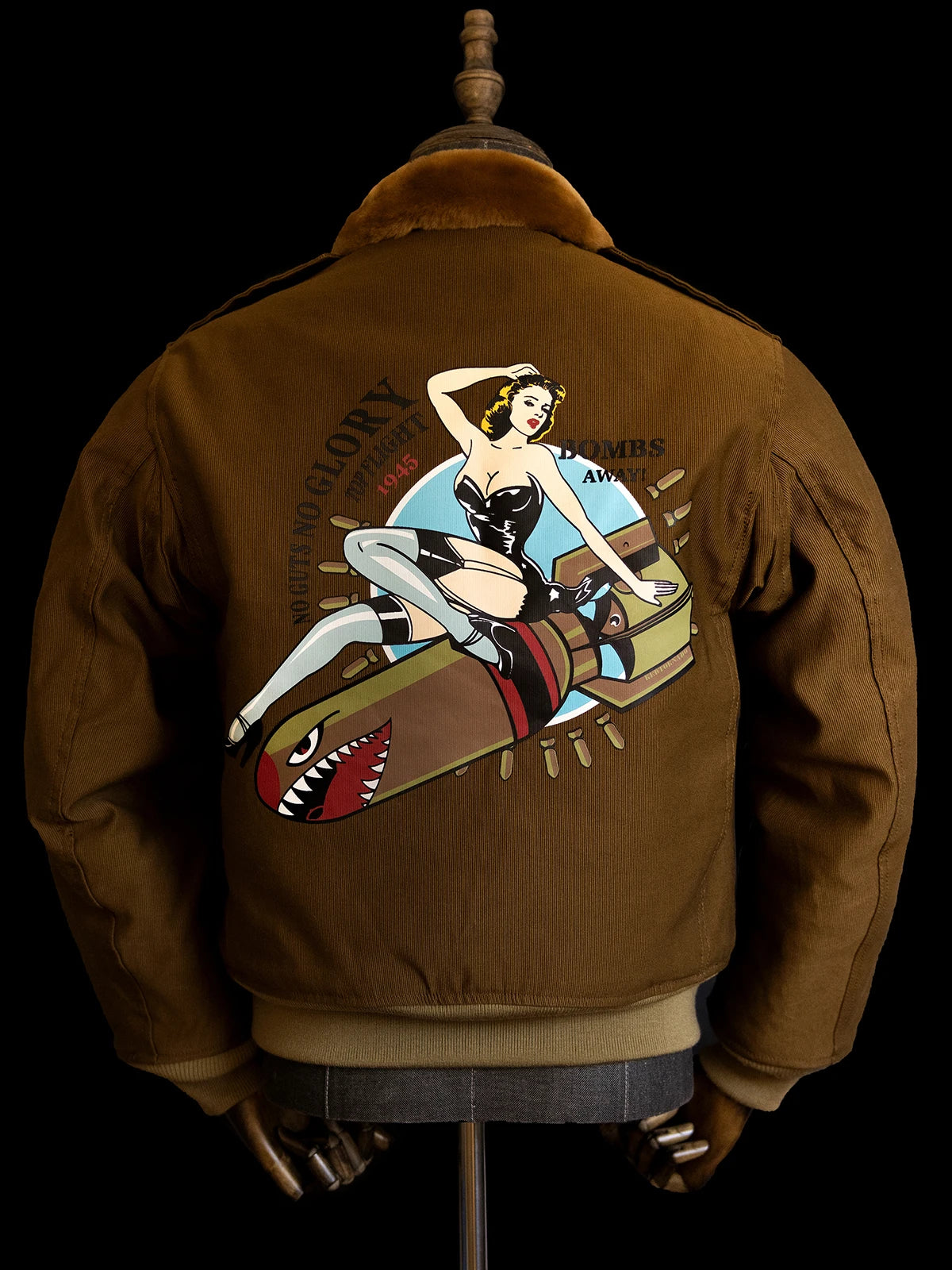 Fur Collar B-10 Flight Jacket