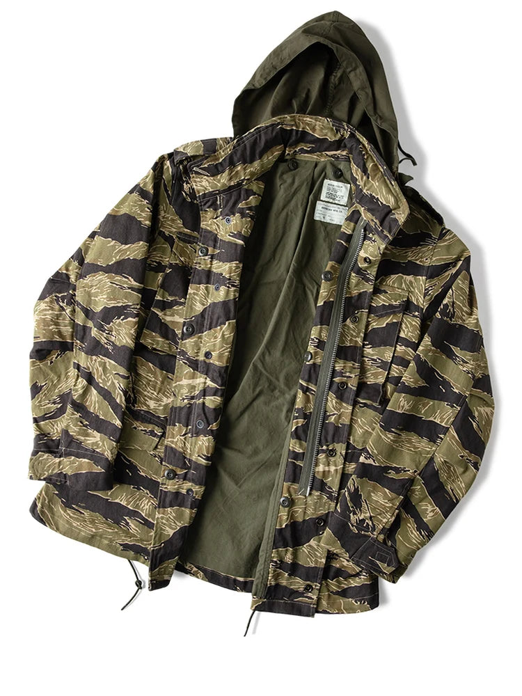 Tiger Camo M-65 Field Jacket