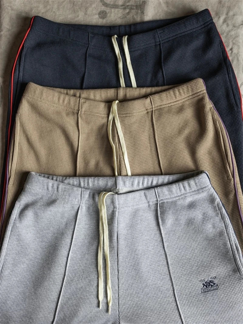 Waffle Knit Jogger Pants