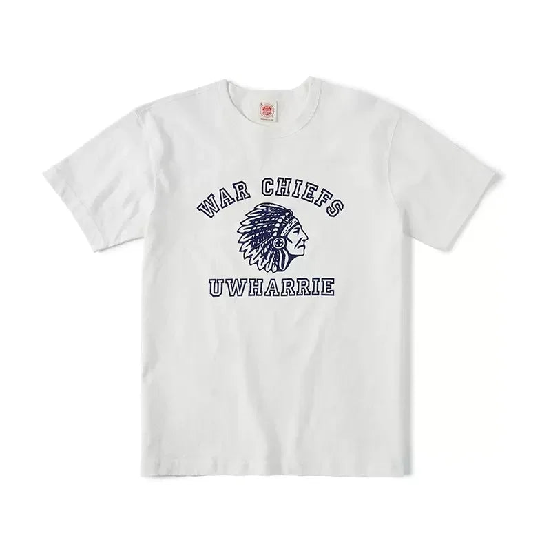 Retro Print Cotton Tee