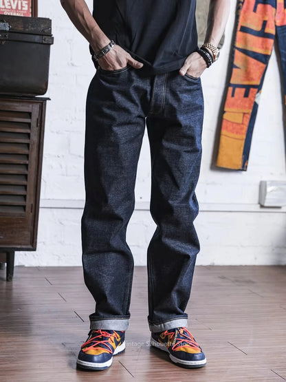 Unwashed Indigo Selvedge Jeans