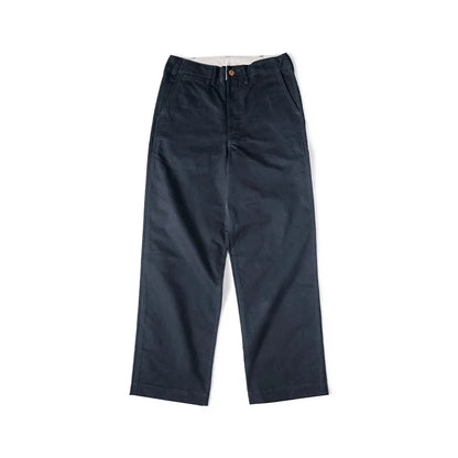 High Waist Chino Trousers