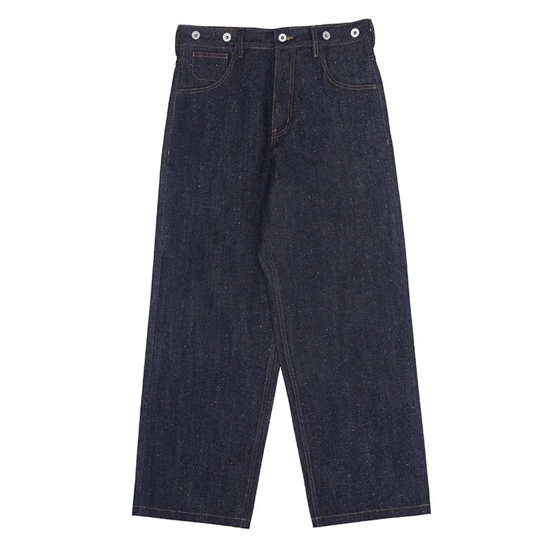 Snow Nep Wide Straight Jeans