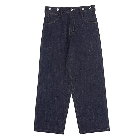 Snow Nep Wide Straight Jeans