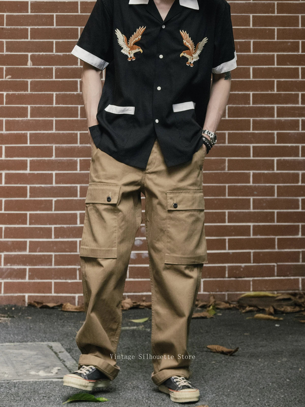 Herringbone P-44 Cargo Pants