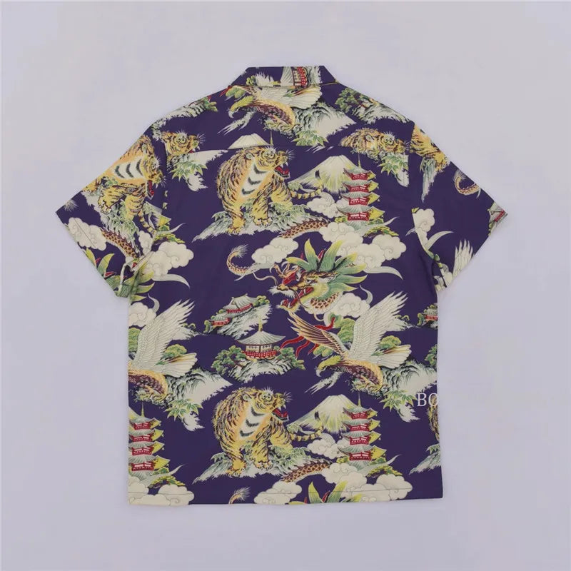 Mount Fuji Aloha Shirt
