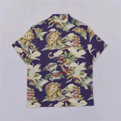 Mount Fuji Aloha Shirt
