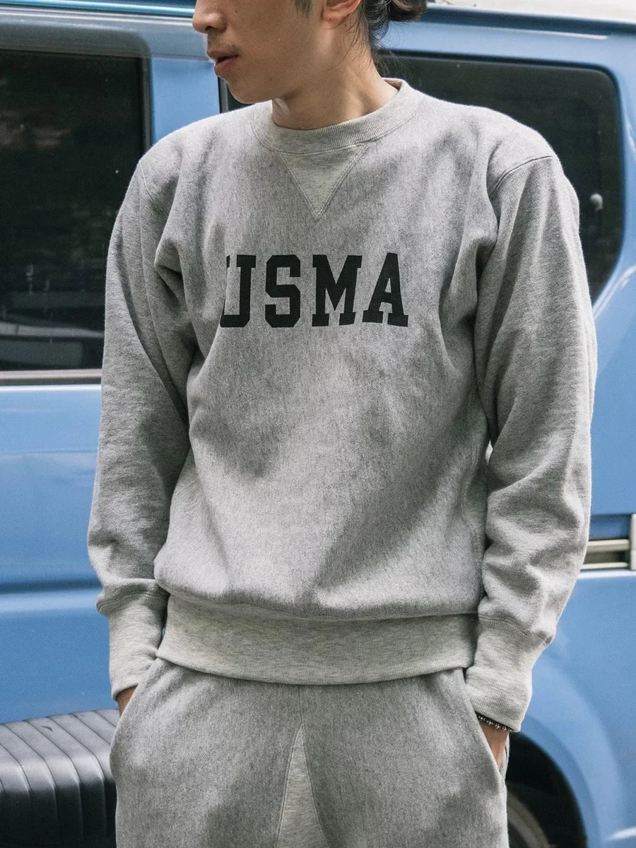 Gray USMA Crew Sweatshirt