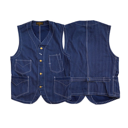 Wabash Stripe Conductor Vest