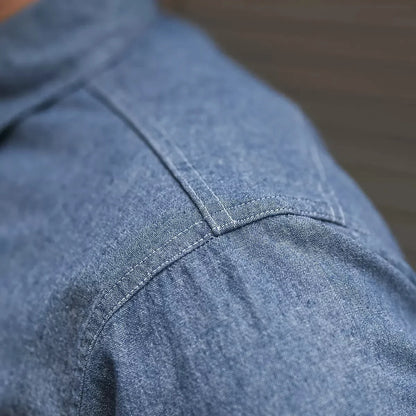 Light Blue Chambray Shirt