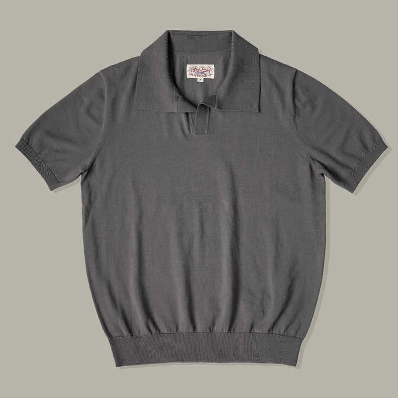 Italian Knit Polo Shirt