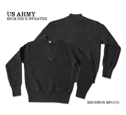 Military High Neck Sweater