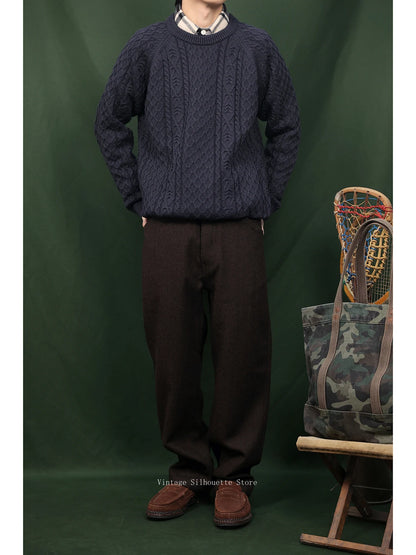 Cable Knit Fisherman Sweater