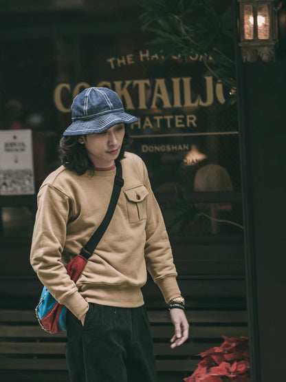 French Terry Pocket Sweatshirt