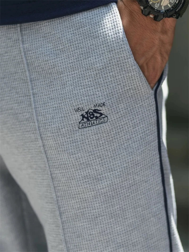 Waffle Knit Jogger Pants