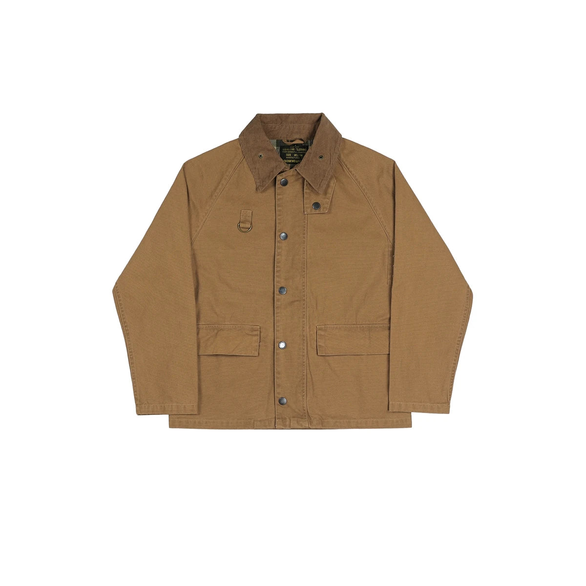 Corduroy Collar Safari Jacket