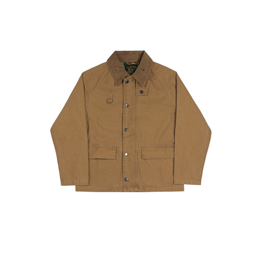 Corduroy Collar Safari Jacket