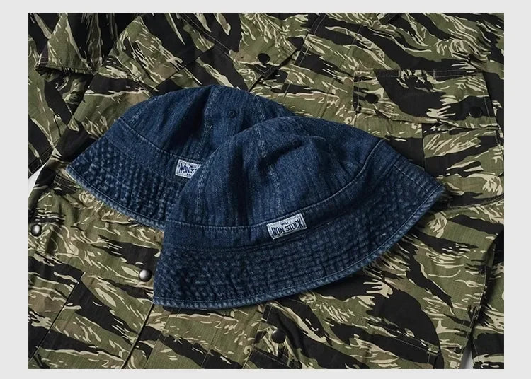Blue Denim Bucket Hat