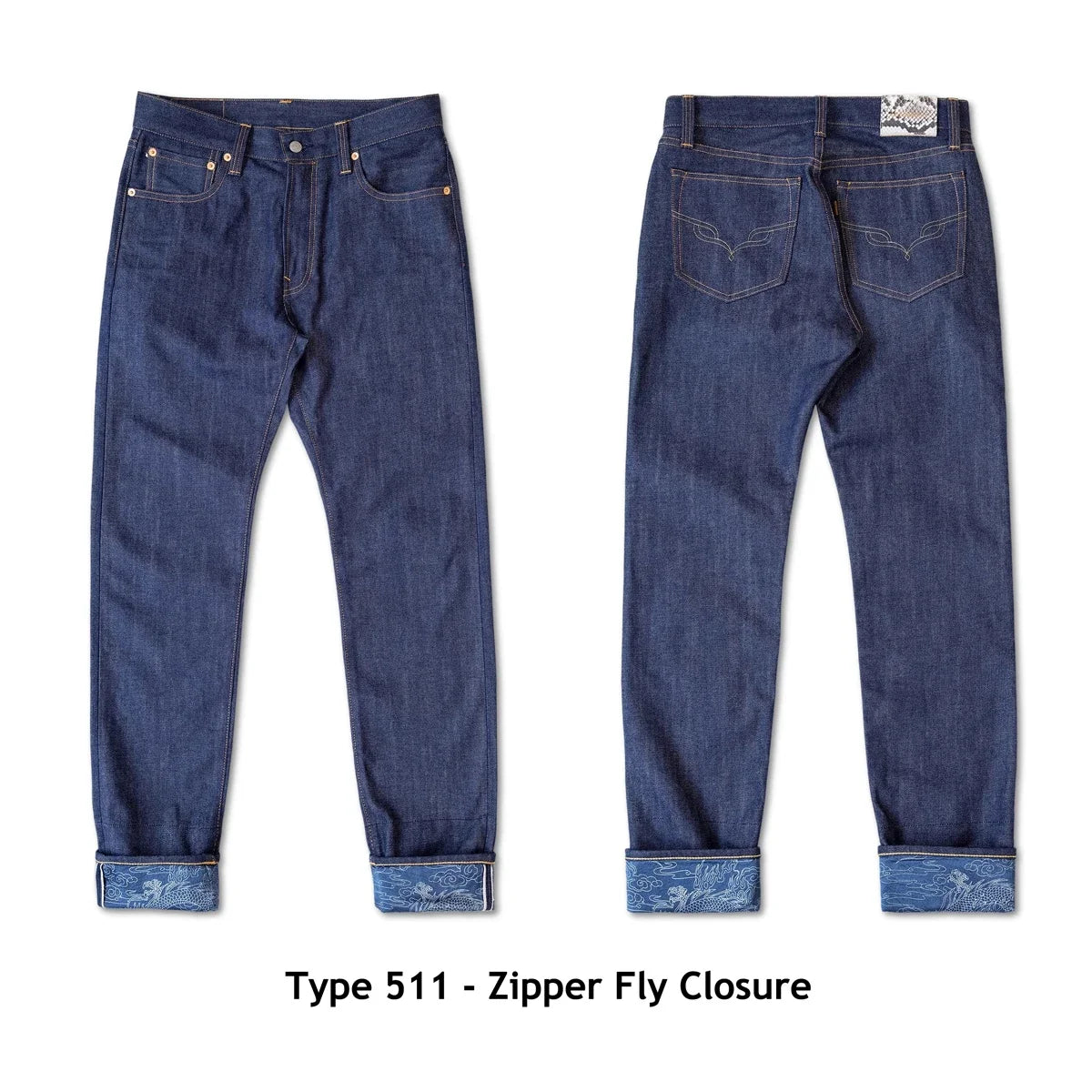 Natural Indigo Selvedge Jeans