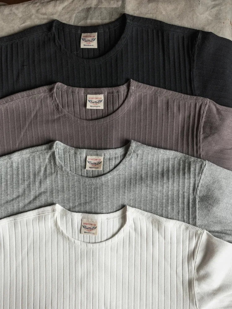 Ribbed Slim Fit T-Shirt