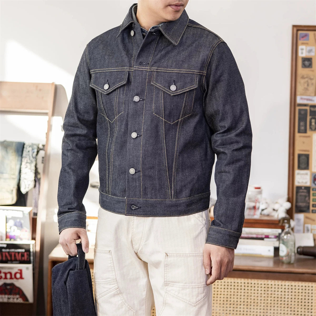 Raw Selvedge Type 3 Jacket