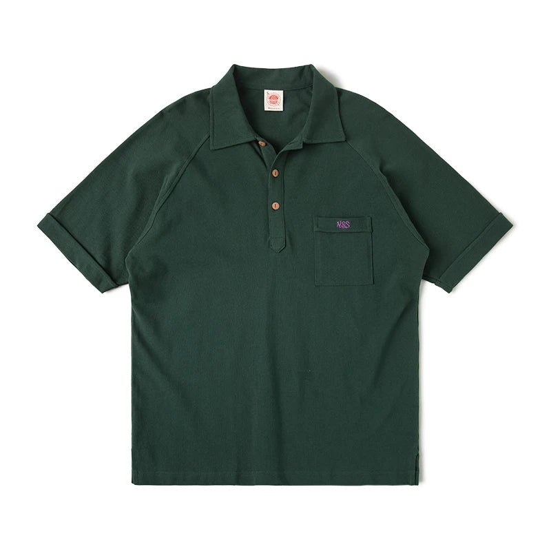 Raglan Pique Polo Shirt