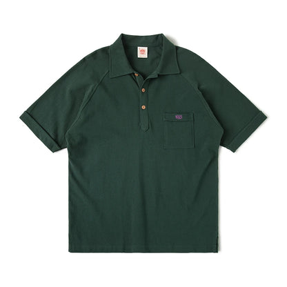 Raglan Pique Polo Shirt