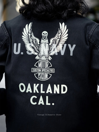 Black Deck Worker Jacket