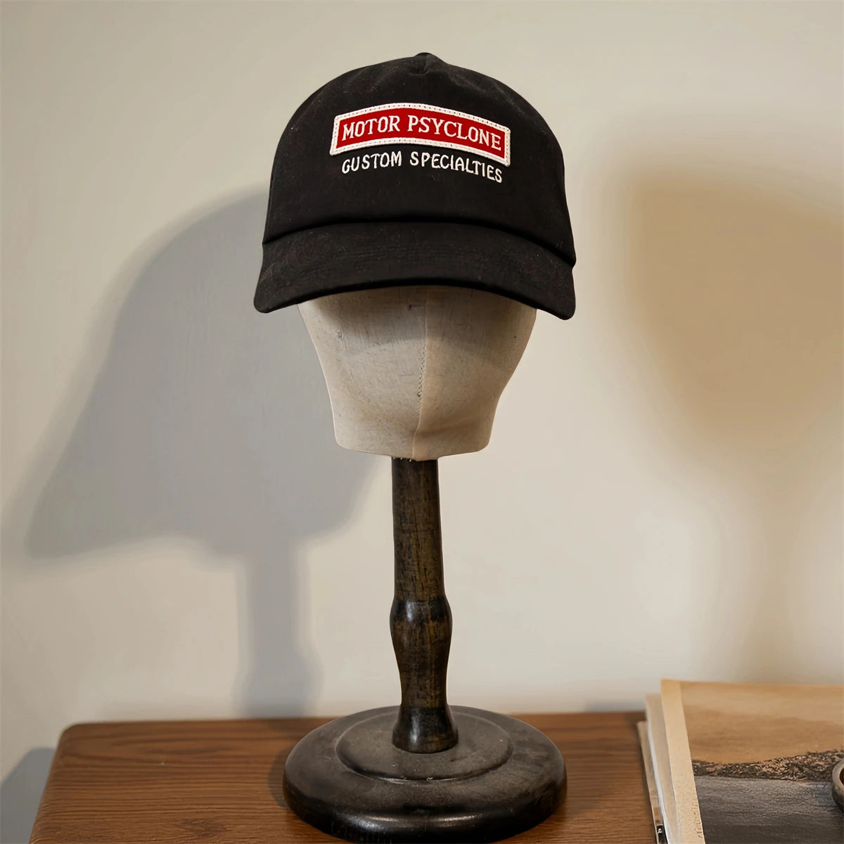 Black Mesh Trucker Cap