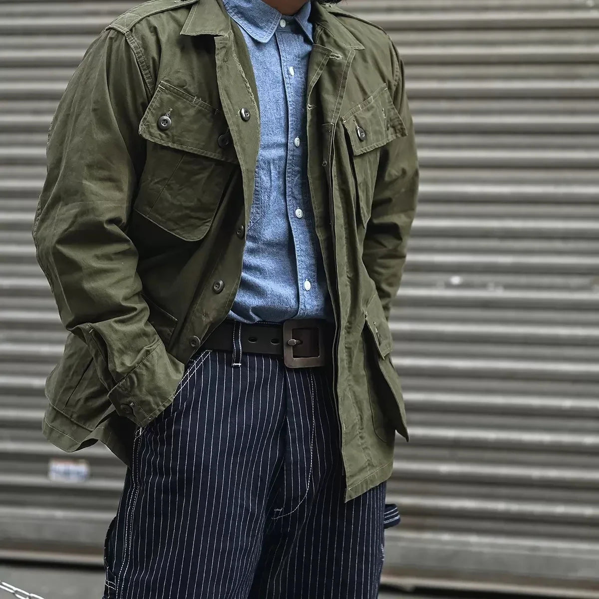 Light Blue Chambray Shirt