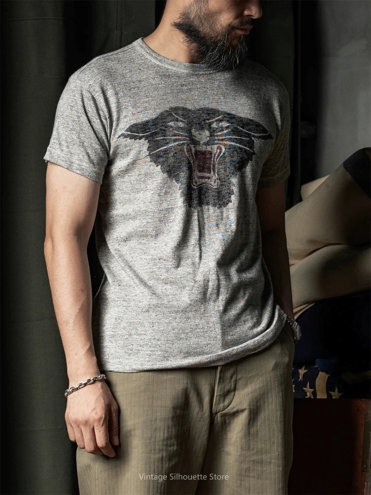 Panther Graphic Athletic Tee