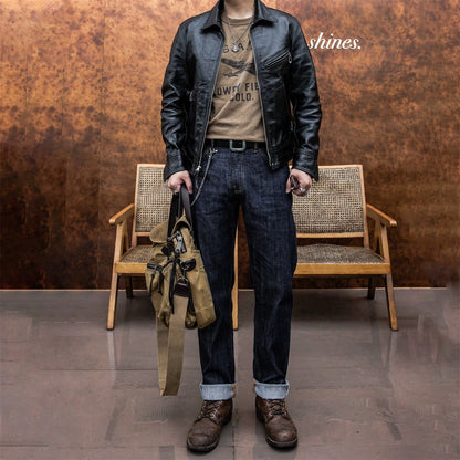 Lightweight Slim Straight Selvedge Jeans