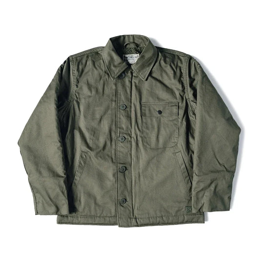 Army Green A-2 Deck Jacket